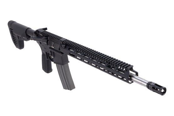 Bravo Company Manufacturing RECCE 16 precision rifle features a mid-length gas system